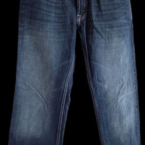 Cinch Men's Dark Blue Straight Jeans